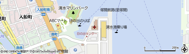 名古屋植物防疫所清水支所周辺の地図