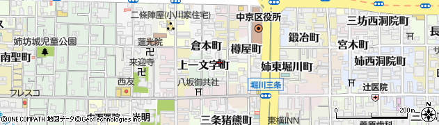 京都府京都市中京区姉猪熊町327周辺の地図