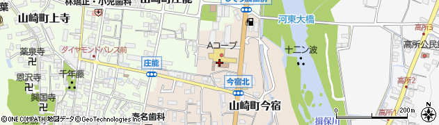兵庫森林管理署一宮森林事務所周辺の地図