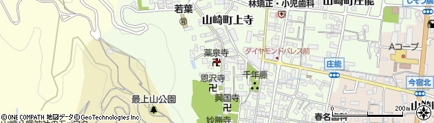 薬泉寺周辺の地図