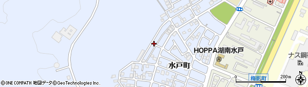 滋賀県湖南市水戸町18周辺の地図