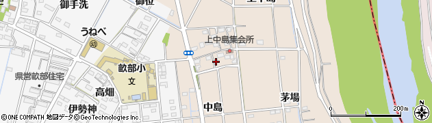 愛知県豊田市畝部東町中島16周辺の地図