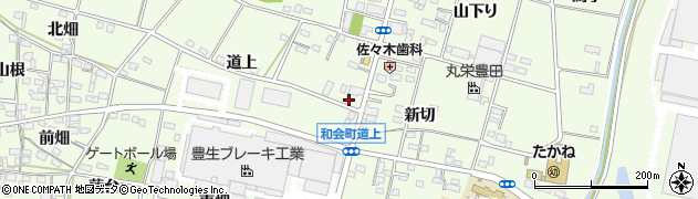 愛知県豊田市和会町山神東分63周辺の地図