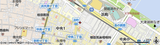 みずほ証券株式会社大津支店周辺の地図
