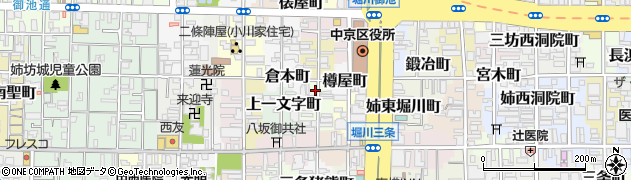 京都府京都市中京区姉猪熊町334周辺の地図