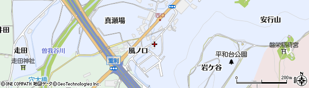 京都府亀岡市余部町（鰻塚）周辺の地図