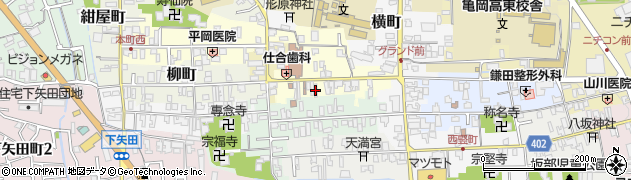 京都府亀岡市旅籠町18周辺の地図
