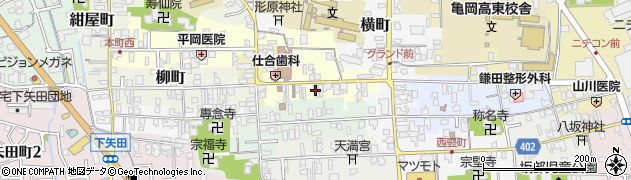 京都府亀岡市旅籠町16周辺の地図