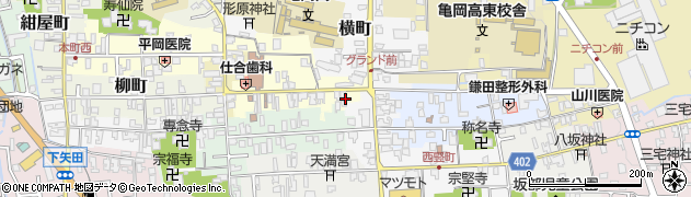 京都府亀岡市旅籠町4周辺の地図
