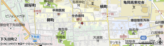 京都府亀岡市旅籠町21周辺の地図