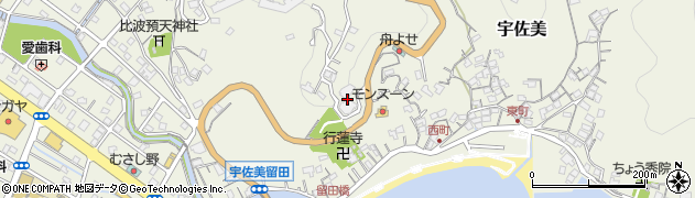 ルシオン伊豆宇佐美管理事務所周辺の地図