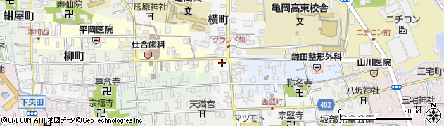 京都府亀岡市旅籠町1周辺の地図