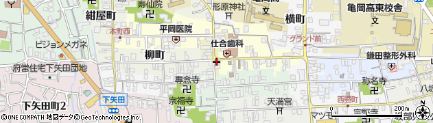 医療法人亀岡病院訪問介護ステーション周辺の地図