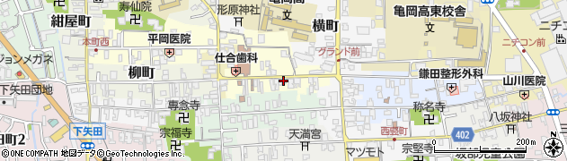 京都府亀岡市旅籠町12周辺の地図