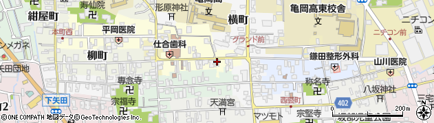 京都府亀岡市旅籠町8周辺の地図