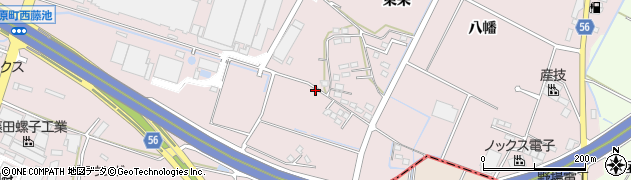 愛知県豊田市吉原町上藤池周辺の地図