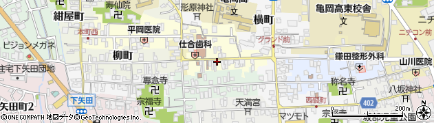 京都府亀岡市旅籠町17周辺の地図