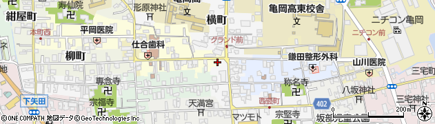 京都府亀岡市旅籠町2周辺の地図