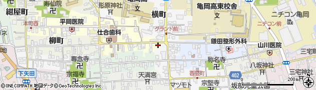 京都府亀岡市旅籠町3周辺の地図