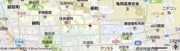 京都府亀岡市旅籠町5周辺の地図
