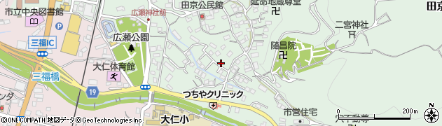 静岡県伊豆の国市田京67周辺の地図