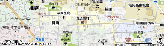 京都府亀岡市旅籠町27周辺の地図