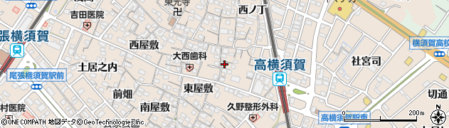 愛知県東海市高横須賀町東屋敷29周辺の地図