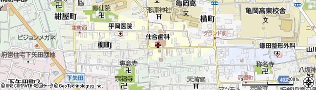 京都府亀岡市旅籠町28周辺の地図