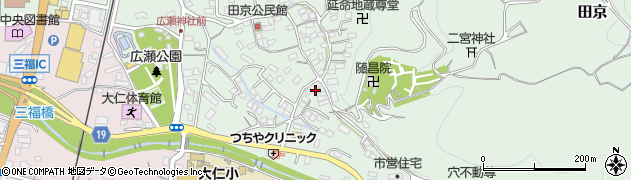 静岡県伊豆の国市田京408周辺の地図