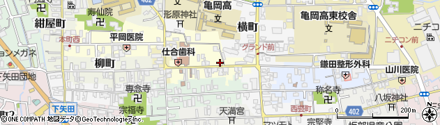 京都府亀岡市旅籠町38周辺の地図