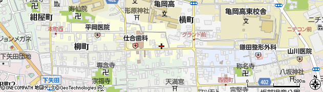 京都府亀岡市旅籠町36周辺の地図