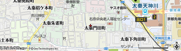 門田公園周辺の地図