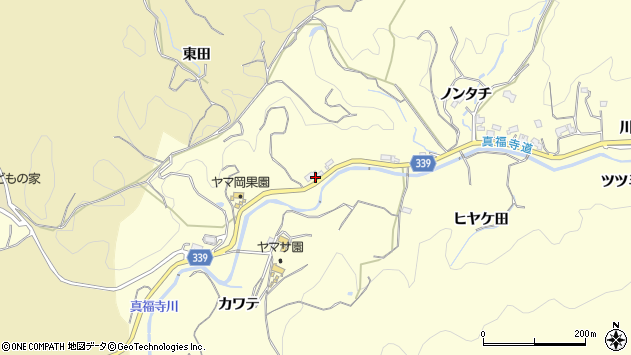 〒444-2104 愛知県岡崎市駒立町の地図