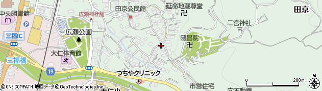 静岡県伊豆の国市田京409周辺の地図