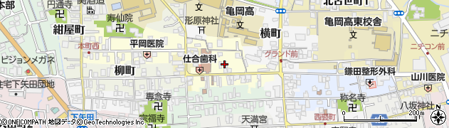 京都府亀岡市旅籠町32周辺の地図