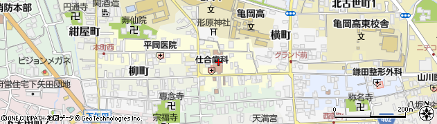 京都府亀岡市旅籠町29周辺の地図