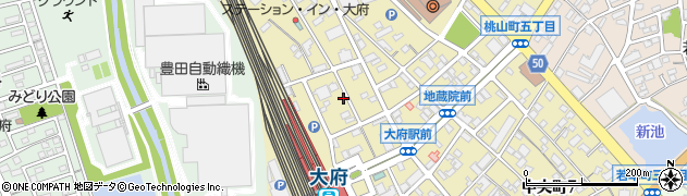 名鉄協商大府駅前第４駐車場（軽専用）周辺の地図