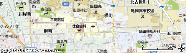 京都府亀岡市旅籠町35周辺の地図