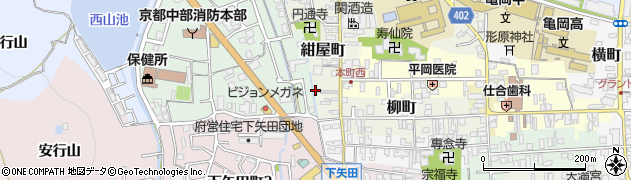 京都府亀岡市紺屋町（坤）周辺の地図