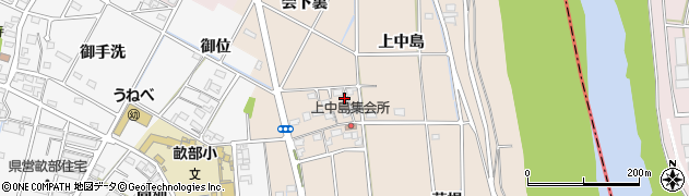 愛知県豊田市畝部東町中島21周辺の地図