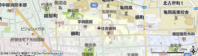 京都府亀岡市新町13周辺の地図