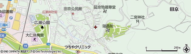 静岡県伊豆の国市田京430周辺の地図