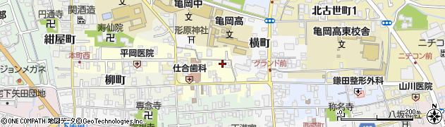京都府亀岡市旅籠町47周辺の地図