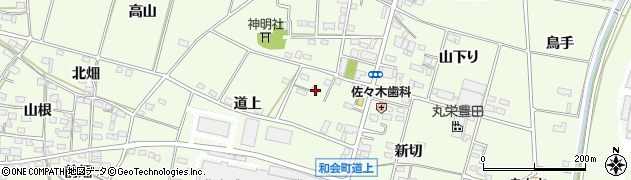 愛知県豊田市和会町山神東分51周辺の地図