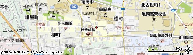 京都府亀岡市旅籠町50周辺の地図