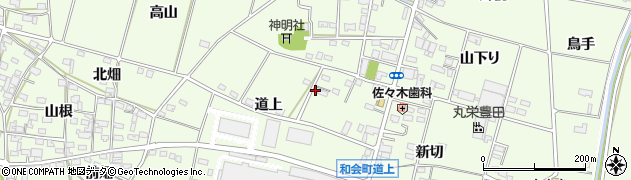 愛知県豊田市和会町山神東分52周辺の地図