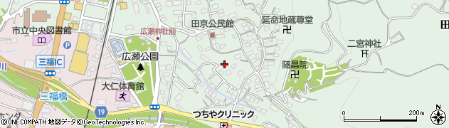 静岡県伊豆の国市田京52周辺の地図