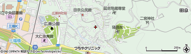 静岡県伊豆の国市田京404周辺の地図