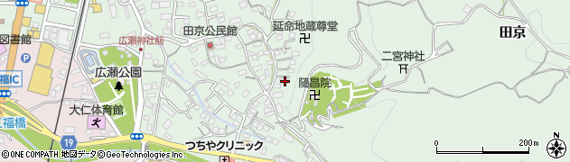 静岡県伊豆の国市田京436周辺の地図