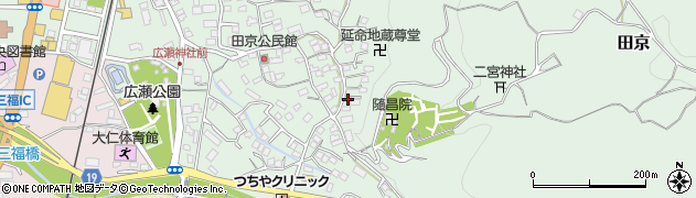 静岡県伊豆の国市田京432周辺の地図